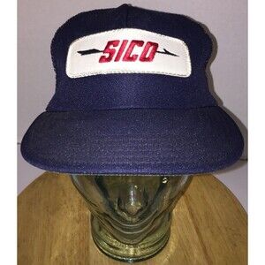 Vintage SICO Paint Company 80s UNITOG Uniform Trucker Hat Cap Snapback Canada